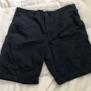 OLD NAVY DARK BLUE KHAKI SHORTS